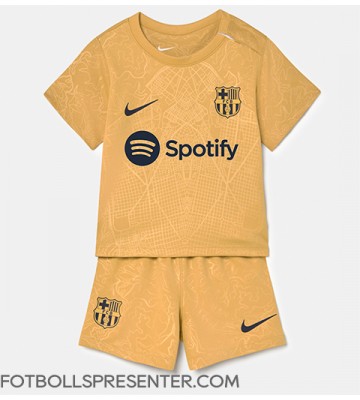 Barcelona Bortatröja Barn 2022-23 Kortärmad (+ korta byxor)